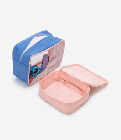 Kit 02 Necesaires Rectangular con Estampa Stitch 3