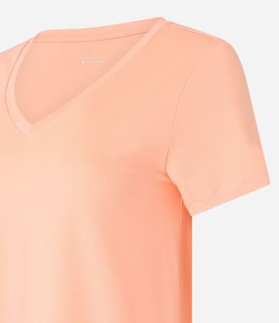 Remera Deportiva Ligera con Manga Corta y Bajo Mullet 7