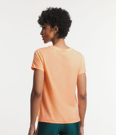 Remera Deportiva Ligera con Manga Corta y Bajo Mullet 3