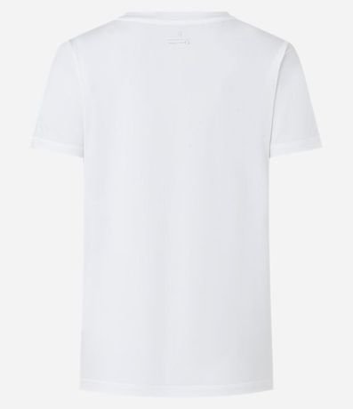 Remera Deportiva Ligera con Manga Corta y Bajo Mullet 8