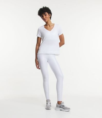 Remera Deportiva Ligera con Manga Corta y Bajo Mullet 2