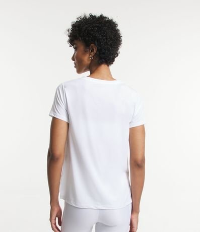 Remera Deportiva Ligera con Manga Corta y Bajo Mullet 3