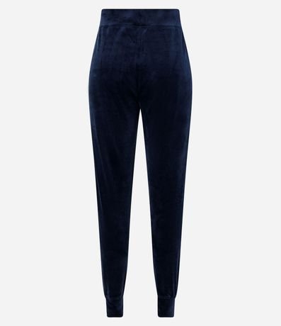 Pantalón Jogger Deportivo en Plush con Cordón en la Cintura 6
