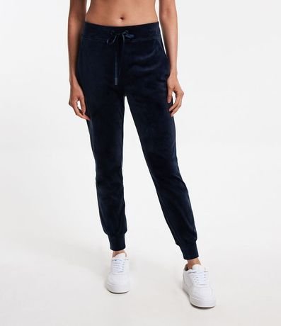 Pantalón Jogger Deportivo en Plush con Cordón en la Cintura 2