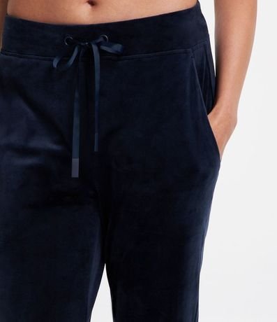 Pantalón Jogger Deportivo en Plush con Cordón en la Cintura 4