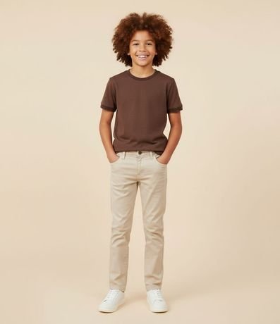 Pantalón Slim Infantil con Bolsillos - Talle 5 a 14 años 1