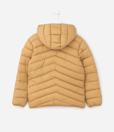 Campera Infantil Puffer con Capucha - Talle 5 a 14 años 2