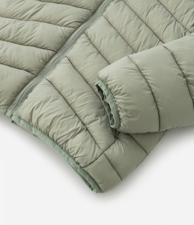 Campera Infantil Puffer con Capucha - Talle 5 a 14 años 4