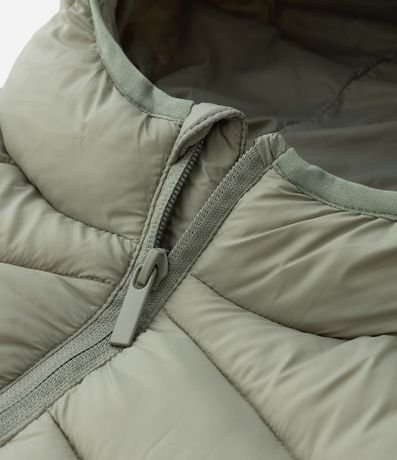 Campera Infantil Puffer con Capucha - Talle 5 a 14 años 5