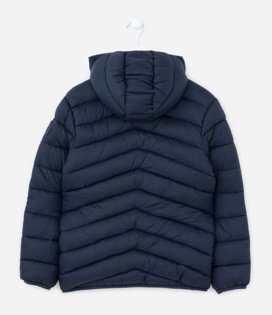 Campera Infantil Puffer con Capucha - Talle 5 a 14 años 2