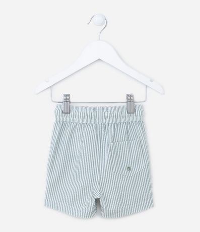 Bermuda Infantil en Microfibra con Textura y Rayas - Talle 1 a 5 años 2