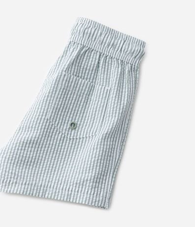 Bermuda Infantil en Microfibra con Textura y Rayas - Talle 1 a 5 años 4