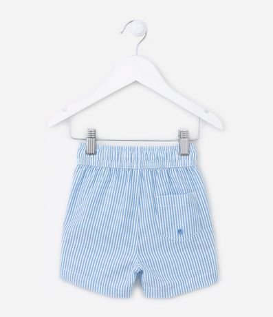 Bermuda Infantil en Microfibra con Textura y Rayas - Talle 1 a 5 años 2