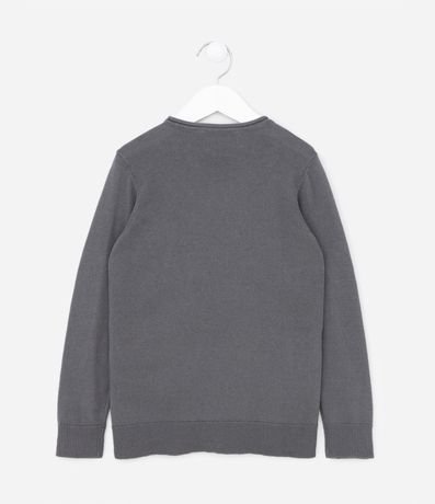 Sueter Texturizado Infantil con Bajo a Hilo - Talle 5 a 14 años 2