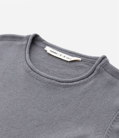 Sueter Texturizado Infantil con Bajo a Hilo - Talle 5 a 14 años 5