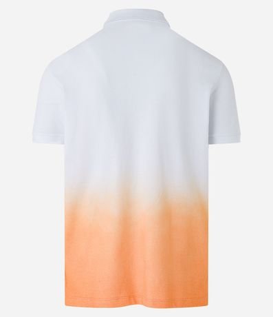 Polo Regular en Media Malla con Estampa Tie Dye 3