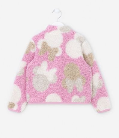 Campera Infantil en Sherpa con Estampado Minnie - Talle 1 al 6 años 2