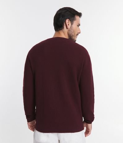 Suéter Comfort en Punto Texturizado 3
