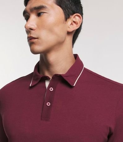 Polo Manga Corta sin Estampa en Algodón Peruano 4