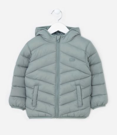 Campera Infantil Puffer en Microfibra - Talle 1 a 5 años