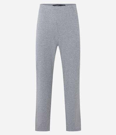 Pijama Largo con Textura Acanalada 8