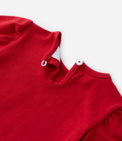 Body Infantil con Pequeño Bolsillo y Encaje en la Manga - Talle 0 a 18 meses 5