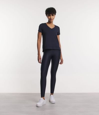 Remera Deportiva Ligera con Manga Corta y Bajo Mullet 2