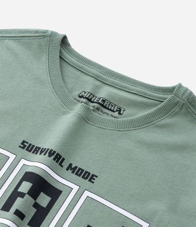 Remera Infantil con Estampa Minecraft - Talle 5 a 14 años 4