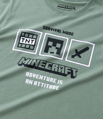 Remera Infantil con Estampa Minecraft - Talle 5 a 14 años 5