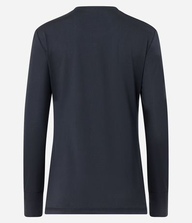 Remera Deportiva Manga Larga en Microfibra 6