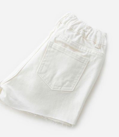 Short Pollera Infantil con Botones de Corazón y Cintura Elástica - Talle 1 a 5 años 4
