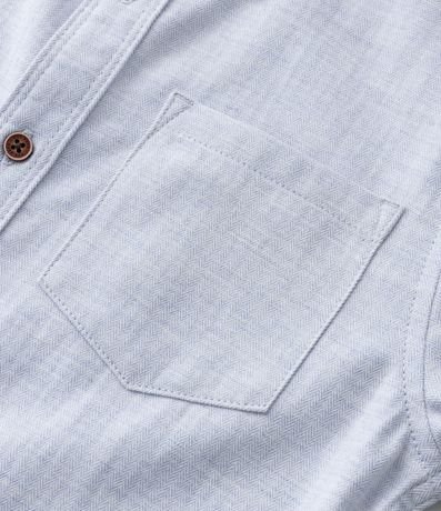 Camisa Infantil en Tricolina con Pequeño Bolsillo - Talle 5 a 14 años 4