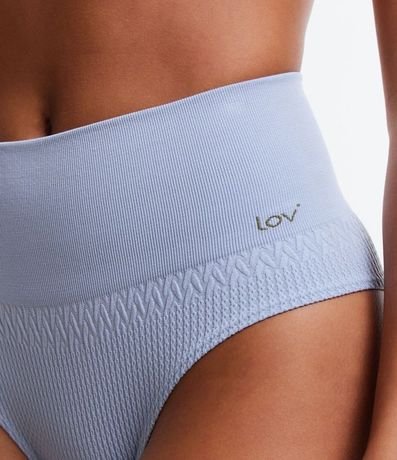 Bombacha Alta en Microfibra con Textura y Sin Costura 4