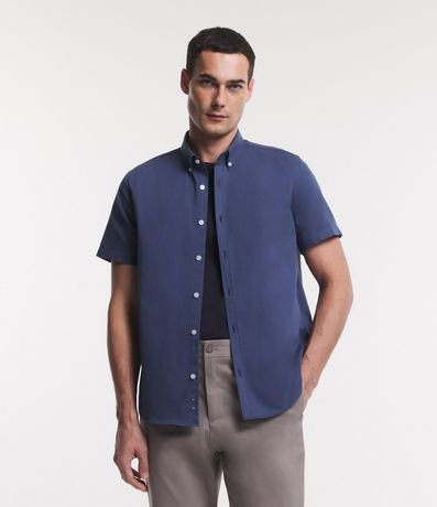 Camisa Comfort en Oxford con Cuello Inglés 2