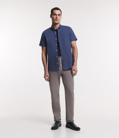 Camisa Comfort en Oxford con Cuello Inglés 3