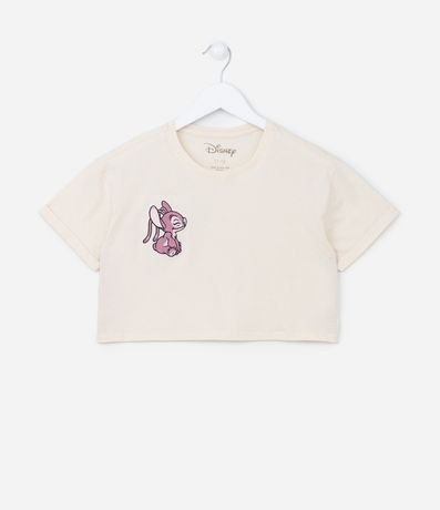 Blusa Cropped Infantil con Bordado Angel - Talle 5 a 14 años 1