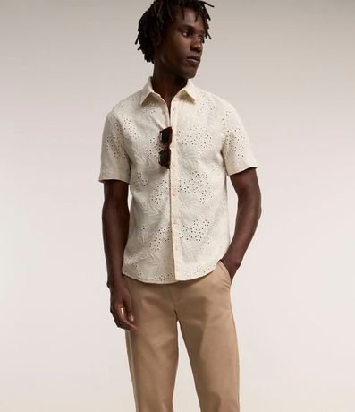 Pantalón Slim en Sarga con Elastano 2