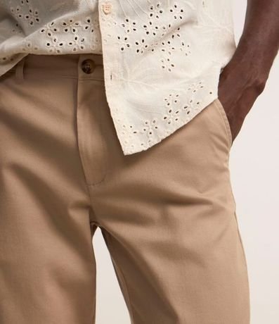 Pantalón Slim en Sarga con Elastano 4