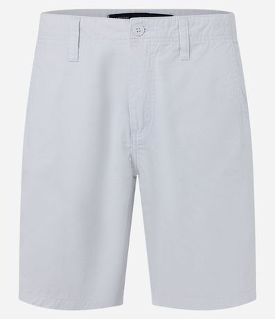 Bermuda Slim Sastrería en Sarga con Bolsillos 4
