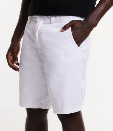 Bermuda Slim Sastrería en Sarga con Bolsillos 2