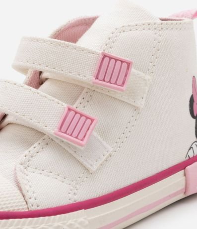 Championes Bota Infantil con Velcro y Estampa Minnie y Daisy - Talle 20 al 27 3