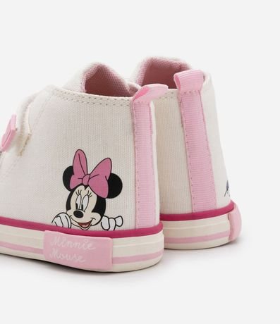 Championes Bota Infantil con Velcro y Estampa Minnie y Daisy - Talle 20 al 27 5