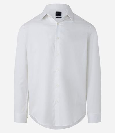 Camisa Social Slim en Tricolina Manga Larga 1