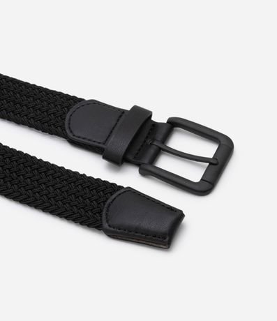 Cinturón con Medio Aro Textura Trenzada 2