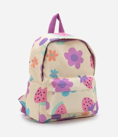 Mochila Infantil con Estampa de Frutas