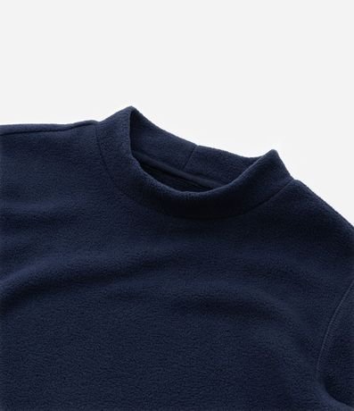 Buzo en Algodón Infantil con Cuello Alto - Talle 5 A 14 5