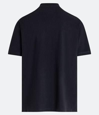 Remera Relaxed en Algodón con Cuello Canalé 6