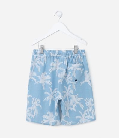 Bermuda Infantil con Estampa de Cocotero - Talle 5 a 14 años 2