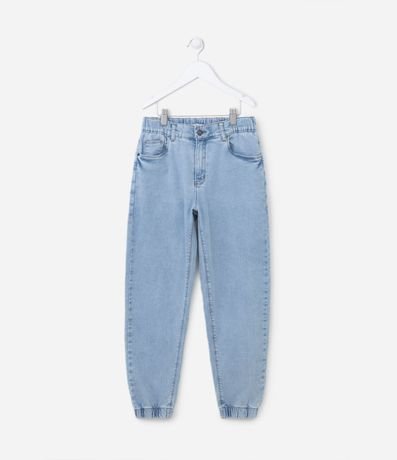 Pantalón Jogger Infantil en Jeans - Talle 5 a 14 años 1