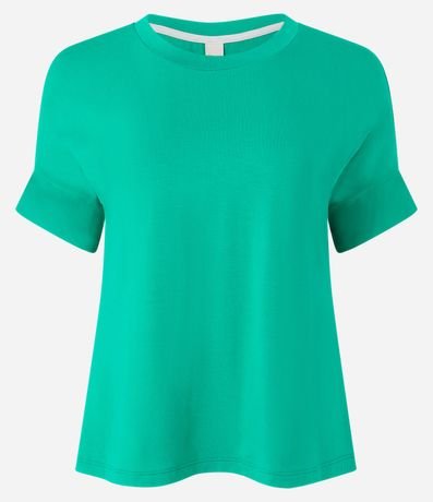 Blusa en Viscosa con Mangas Cortas sin Sisas 7